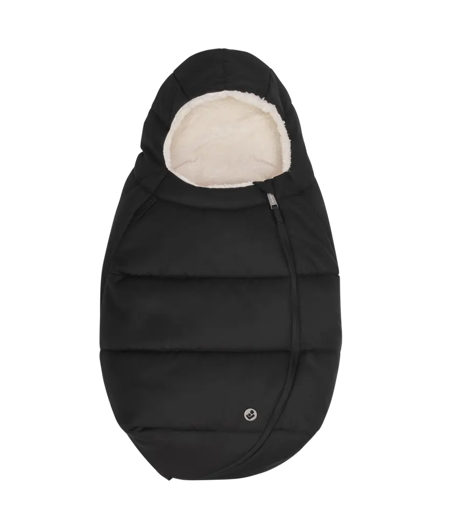 Maxi-Cosi Åkpåse Till Babyskydd - Twillic Black | Bilbarnstolar - Bilbarnstolstillbehör - Åkpåsar för bilbarnstol | BabyMode