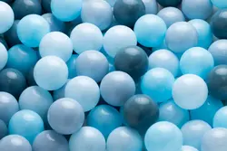 Bollset med 100 bollar - Himmelblå Mix | Leksaker - Aktivitetsleksaker - Bollhav & tillbehör | BabyMode