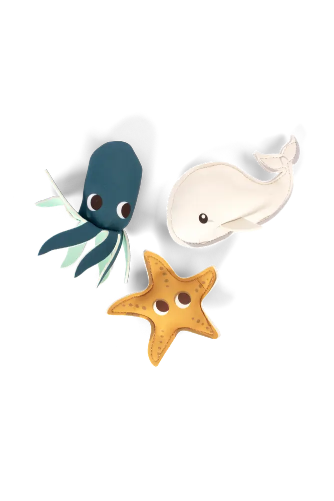 Filibabba Neopren Badleksak - Ocean Friends | Leksaker - Vattenlek - Badleksaker | BabyMode