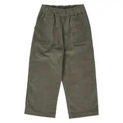 Byxor Corduroy Velour - Deep Green | Kläder - Underdelar - Byxor | BabyMode