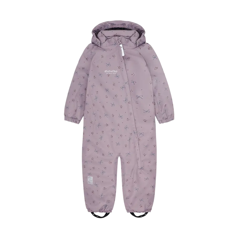Minymo Vinteroverall M. Tryck - Toadstool - 92