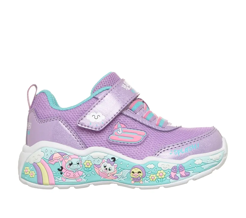 Skechers Play Scene Shimmer Splash Sneakers - Purple - 23
