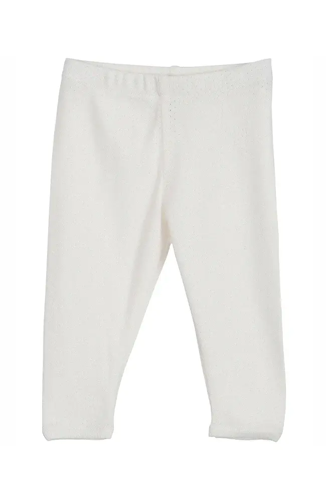 Baby leggings - Off white - 62 | Barnkläder - Underdelar - Leggings | BabyMode
