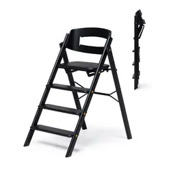 Klapp Matstol - Ek Svart | Baby & Barn - Äta - Barnstolar & tillbehör - Barnstolar utan tillbehör | BabyMode