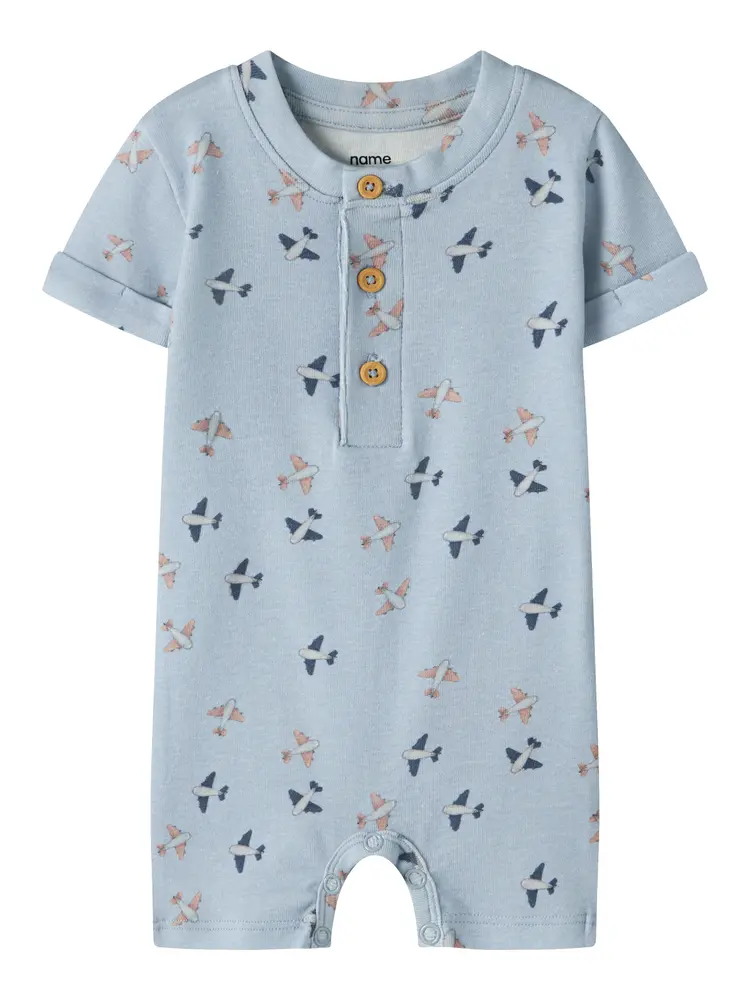 Hop Sun Jumpsuit - Blue fog - 56 | Barnkläder - Underdelar - Hängsel & jumpsuits | BabyMode