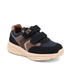 Sneakers Yuki V Tex - Navy | Skor - Sneakers - Sneakers med kardborre | BabyMode