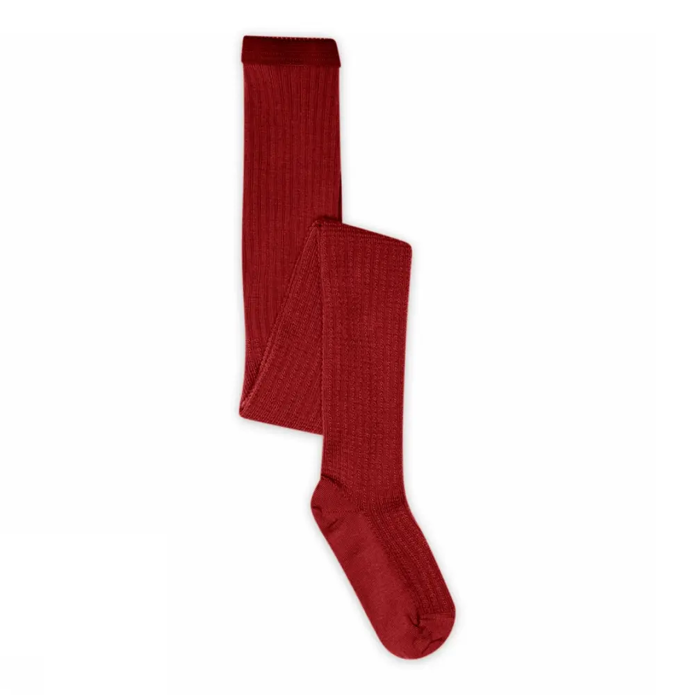 MP Denmark Irene Ullstrumpbyxor - Karanda Red - 100