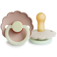 Napp Daisy Latex Night 2-pack - Blush Night/Cream Night