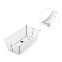 Flexi Bath XL inkl. newborn stöd - Vit