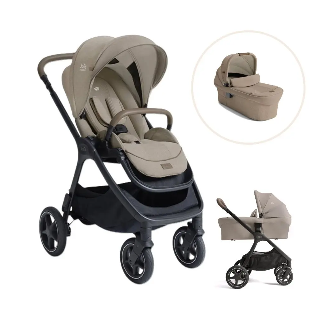 Joie Finiti W/ RC & ADPT Sittvagn - Sandstone