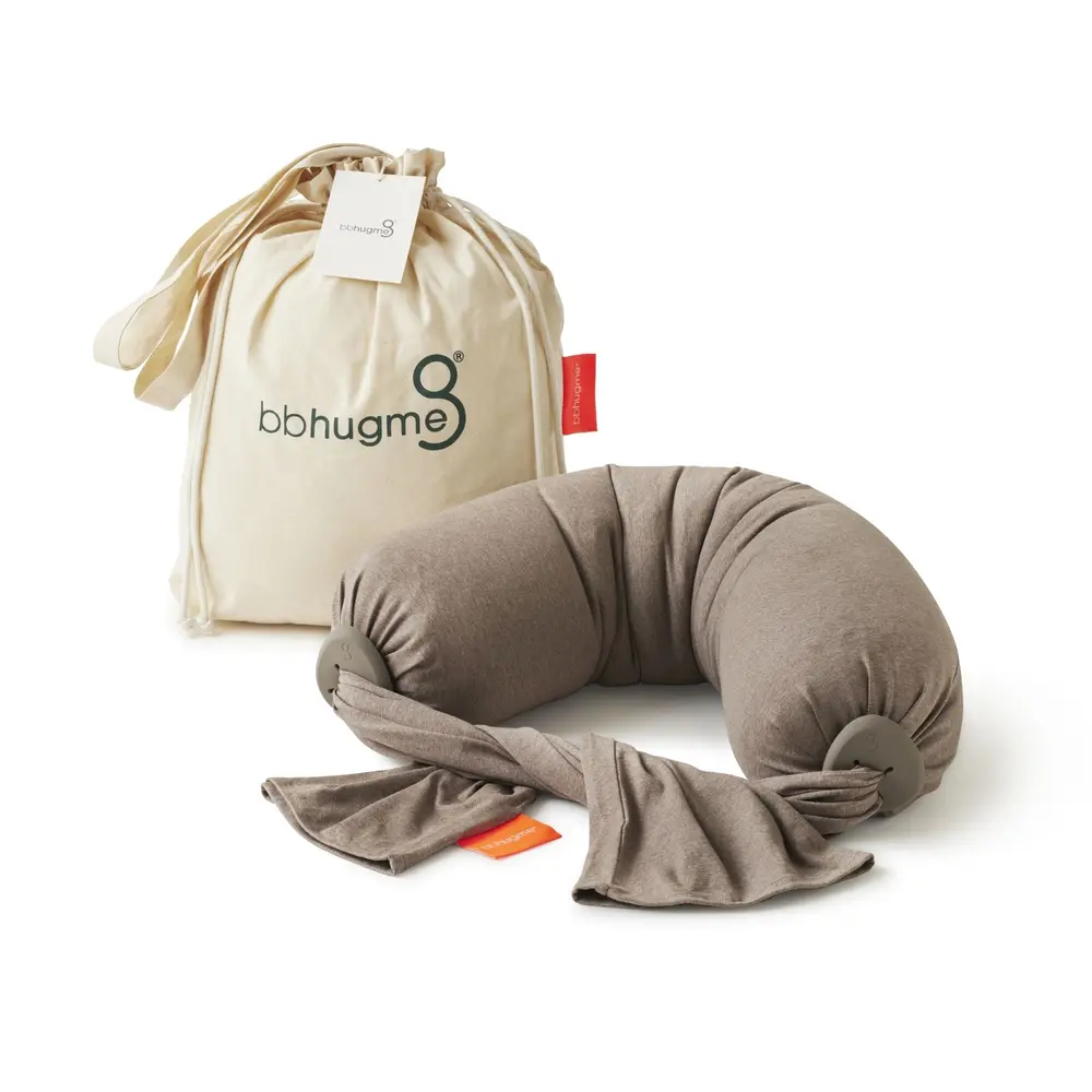 BbHugme Amningskudde - Hazel Brown | Graviditet & Amning - Amning - Amningskuddar | BabyMode