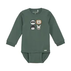Långärmad Body - Dark Forest | Kläder - Bodys & overaller - Långärmad body | BabyMode