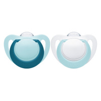 Sugnapp Genius Silikon Turkos/Vit 2-Pack