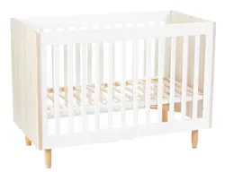 Karl spjälsäng 120x60 cm - Vit | Barnrum - Barnsängar & vaggor - Spjälsängar | BabyMode