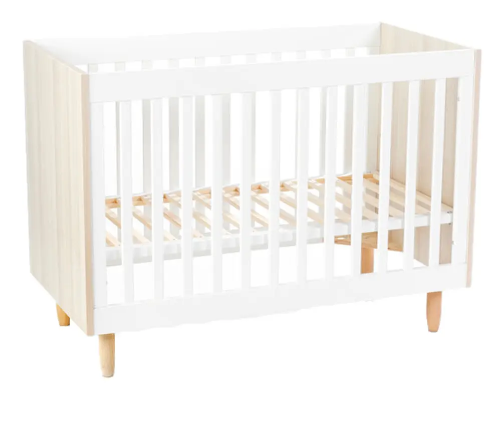 Karl spjälsäng 120x60 cm - Vit | Barnrum - Barnsängar & vaggor - Spjälsängar | BabyMode