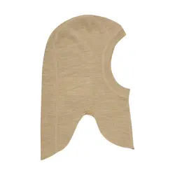 Balaclava Ull Solid - Light Camel Melange | Kläder - Ull - Ullmössor, ullvantar och ulltossor | BabyMode