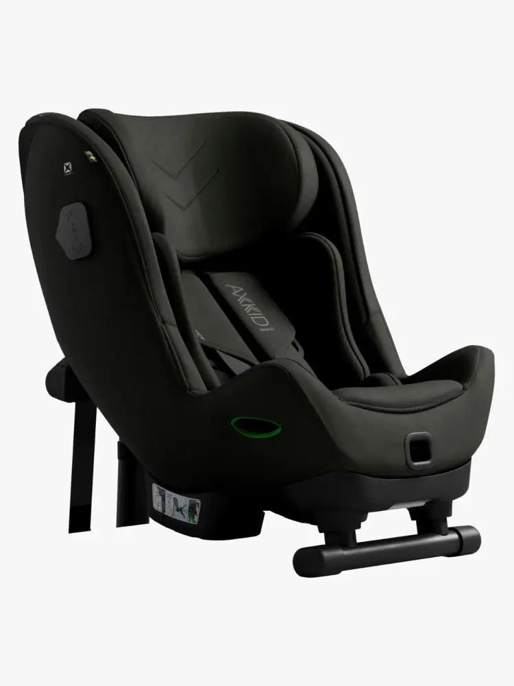 Axkid Minikid 4 Max Bilbarnstol - Forest Moss Green | Bilbarnstolar - Bakåtvända bilbarnstolar 9-36 Kg - Bakåtvända bilbarnstolar upp till 36 kg | BabyMode