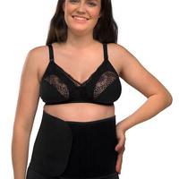 Belly Binder Maggördel Svart