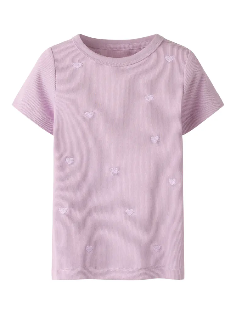 Nakal Slim T-Shirt - Fragrant Lilac - 104 | Barnkläder - Toppar - T-shirts & toppar | BabyMode
