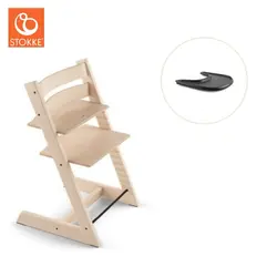 Tripp Trapp Stol & Bricka - Natural/svart | Baby & Barn | BabyMode