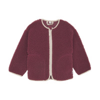 Teddy Fleece Jacka - Hawthorn Rose