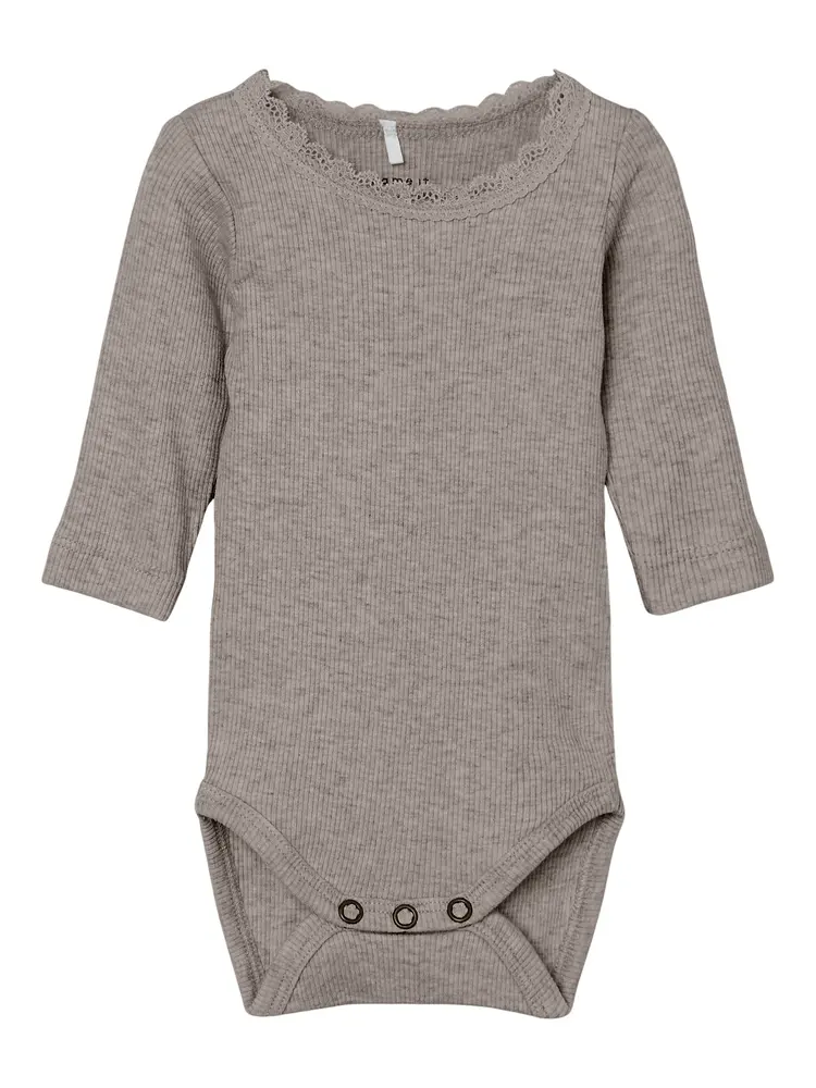 Name It Kab Långärmad Body - Satallite - 68 | Barnkläder - Bodys & overaller - Långärmad body | BabyMode