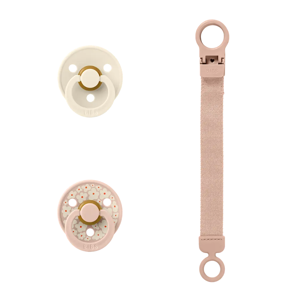 Colour Napp & Napphållare gåvoset Latex stl 1 - Blush | Baby & Barn - Sköta - Nappar | BabyMode