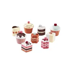 Bakelser 9 St | Leksaker - Köksleksaker & hemmalek - Köksleksaker - Leksaksmat | BabyMode