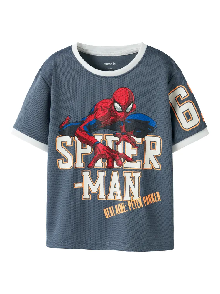 Anri Spiderman T-Shirt - Vintage indigo - 104 | Barnkläder - Toppar - T-shirts & toppar | BabyMode