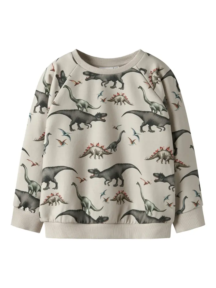 Bertil Sweatshirt - Pumice stone - 110 | Barnkläder - Toppar - Koftor, västar & tröjor | BabyMode
