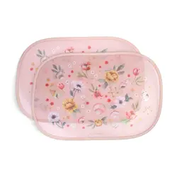 Solskydd För Bilen 2-Pack - Ocean Blossom | Bilbarnstolar - Bilbarnstolstillbehör - Solskydd | BabyMode