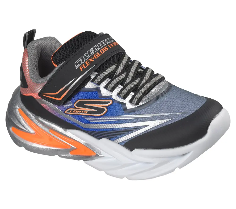 Skechers Sneakers Flex-Glow Ultra - Black - 29 | Barnskor - Sneakers - Sneakers med lampor | BabyMode