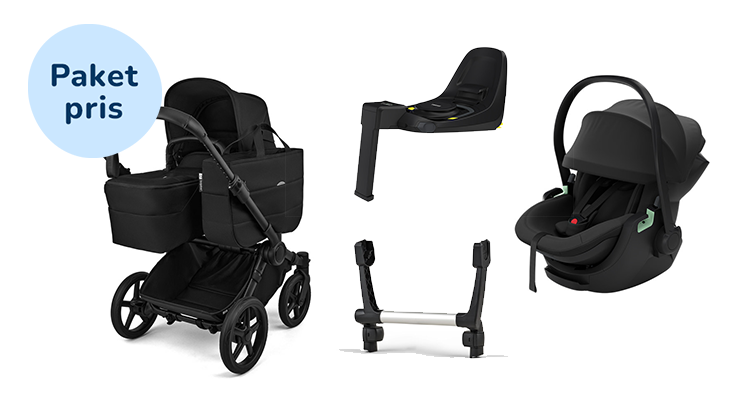 Bugaboo Fox 5 Renew med Cybex Cloud T inkl. bas & adapter