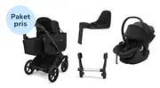 Bugaboo Donkey 6 barnvagnspaket med Thule Maple bilbarnstol inkl. bas & adapter