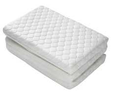 Hälsomadrass 3-delad 60x120x8 cm