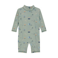 Babydragt L/S, AOP - 9409