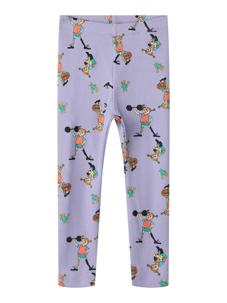 Name It Ara Pippi Slim Leggings - Heirloom Lilac - 86