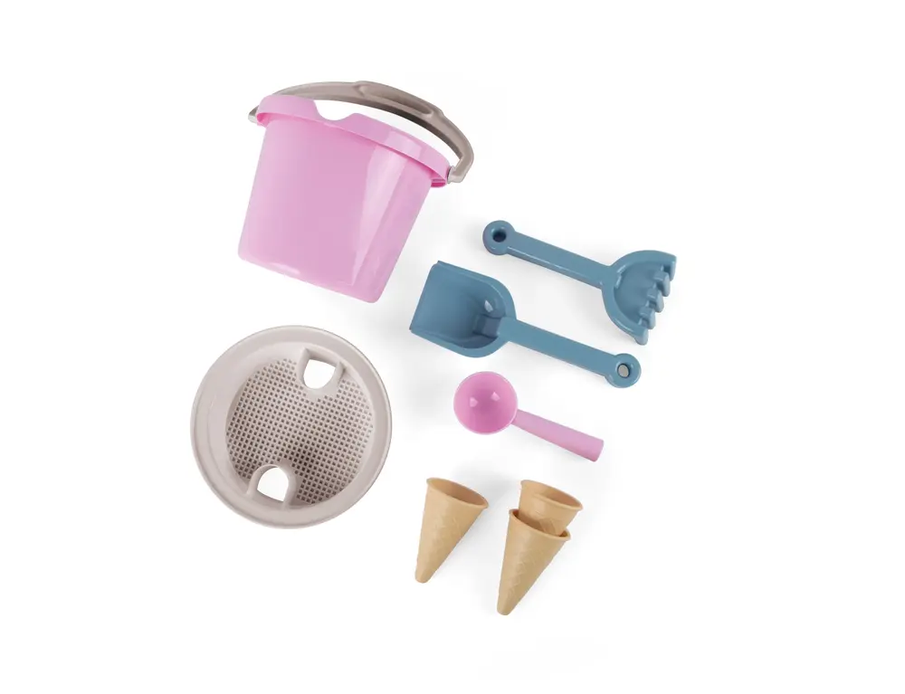 Spadset med Glassar - Rosa/Blå | Leksaker - Utomhuslek - Trädgårdslek - Sandleksaker | BabyMode