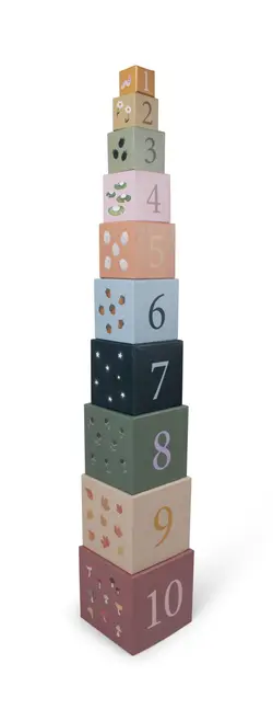 Stapelklossar Nordiska djur | Leksaker - Byggsatser & LEGO - Stapling av block | BabyMode