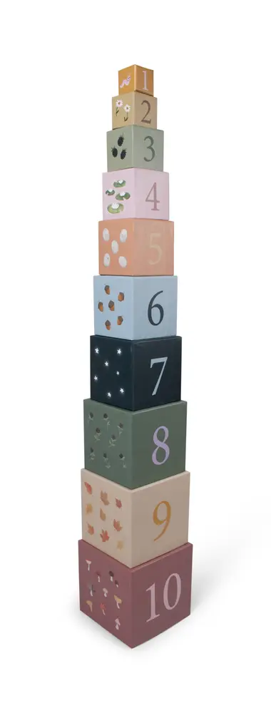Stapelklossar Nordiska djur | Leksaker - Byggsatser & LEGO - Stapling av block | BabyMode