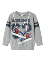 Sweatshirt Adam Spider - Grey Melange