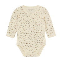 Wrap Body Langærmet - Shadow gray