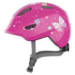 Hjälm Smiley 3.0 - Pink Butterfly | Leksaker - Utomhuslek - Cykelhjälmar & tillbehör | BabyMode