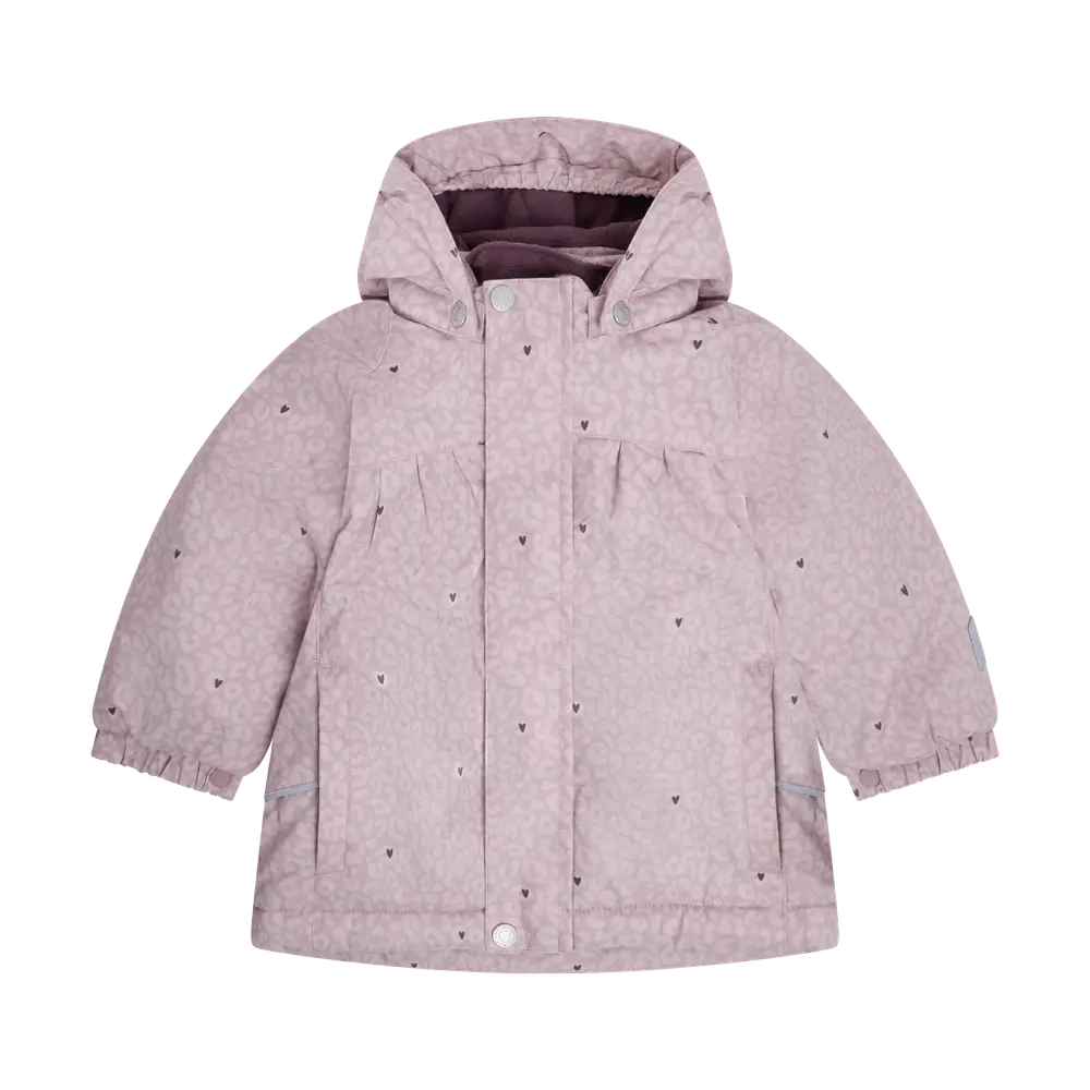 Minymo Vinterjacka M. Tryck - Fawn - 80