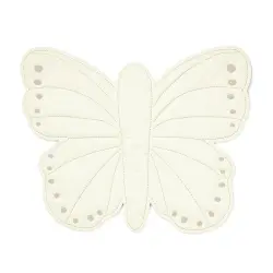 Fjäril lekmatta, Off-white