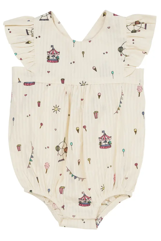 Printet romper m. seler - TIVOLI - 50