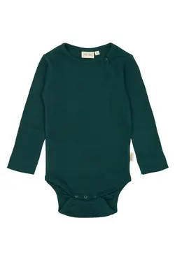 Långärmad Body - Dark Sea | Kläder - Bodys & overaller - Långärmad body | BabyMode