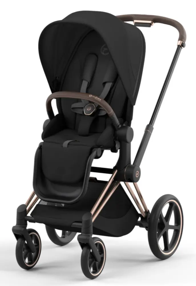 Priam Sittvagn - sepia black/rosegold | Barnvagnar - Sittvagnar | BabyMode