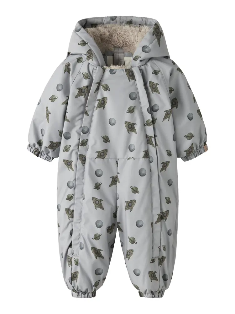 Lil' Atelier Lasnow05 Vinteroverall - Sleet - 50/56