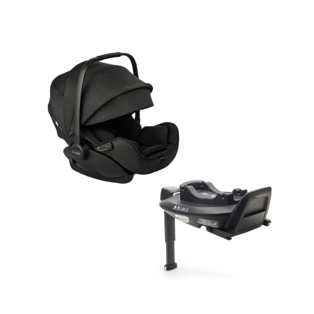 Bugaboo Otter Babyskydd inkl. Bas - Mineral Washed Black | Bilbarnstolar - Bilstolspaket | BabyMode